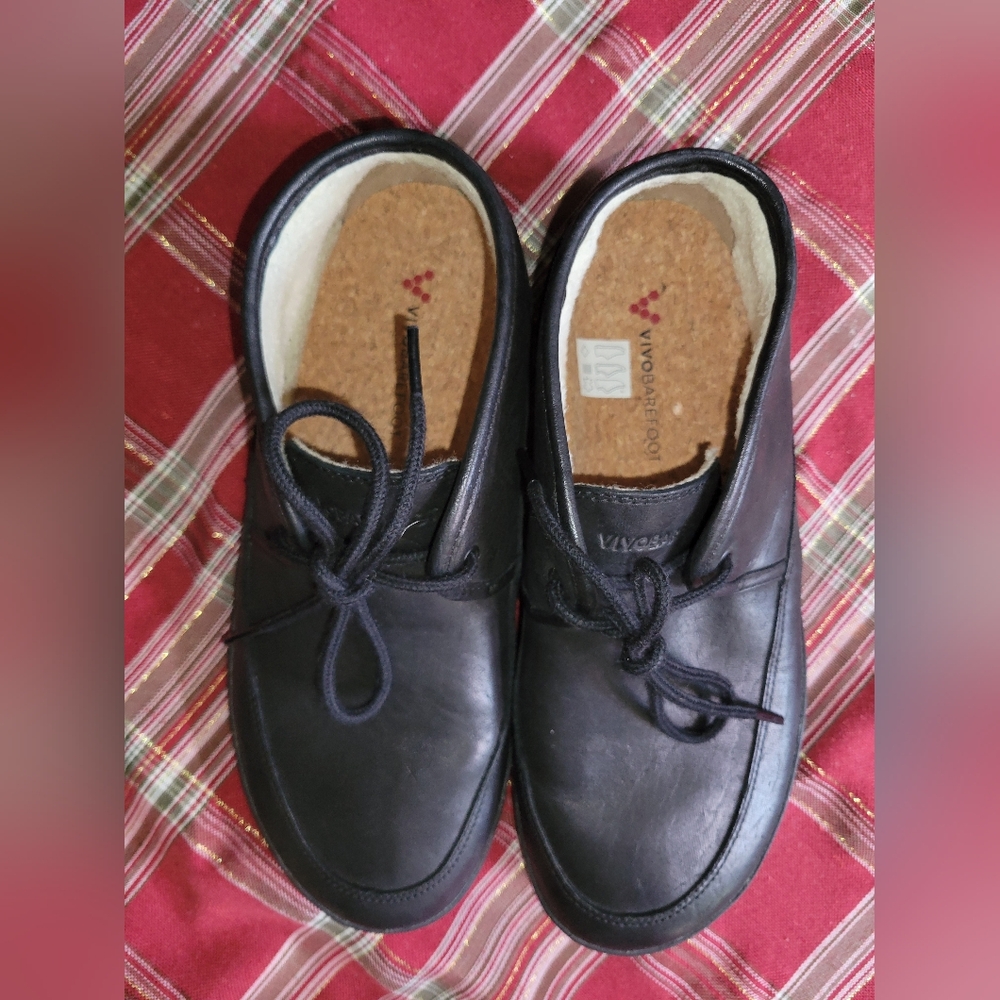 Vivobarefoot Gia Shearling Zero Drop Barefoot Moccasin Loafer Shoes